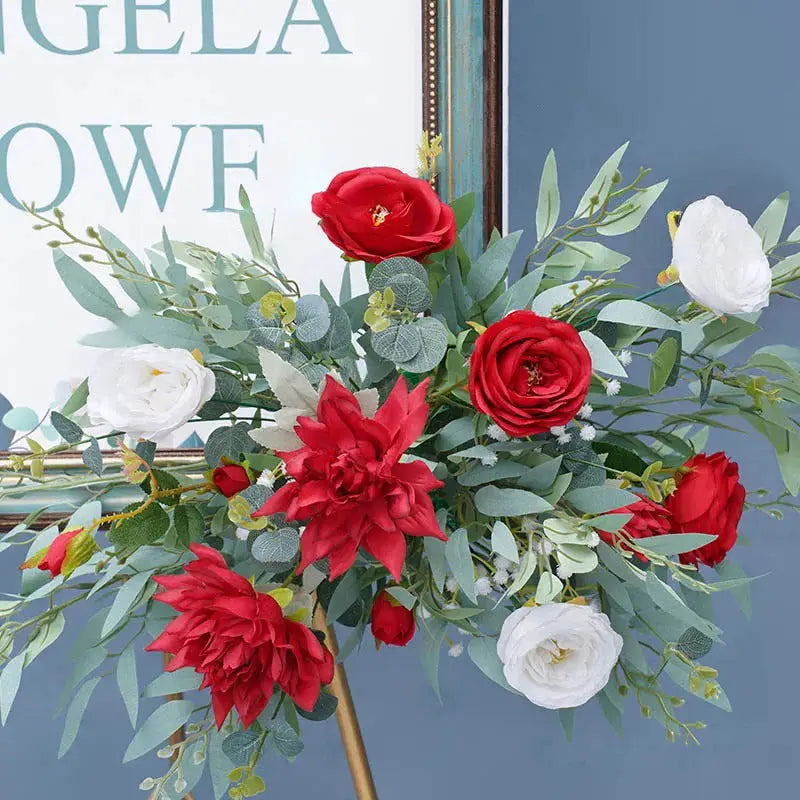Composition Florale pour Table de Mariage