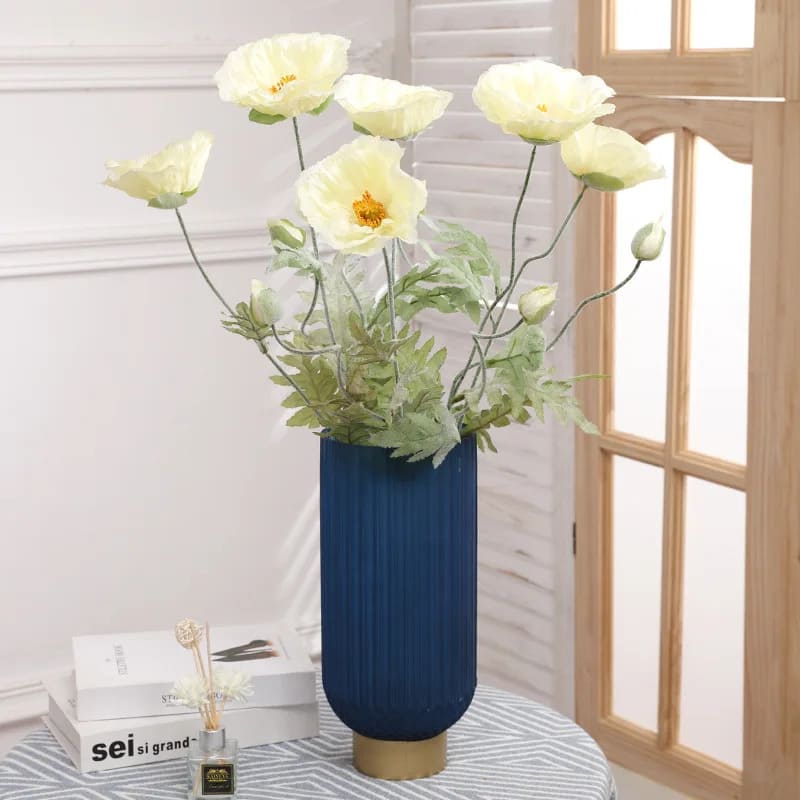 Coquelicot Artificiel en Soie