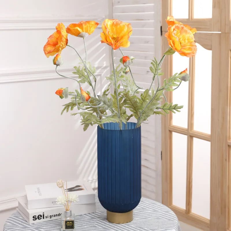Coquelicot Artificiel en Soie