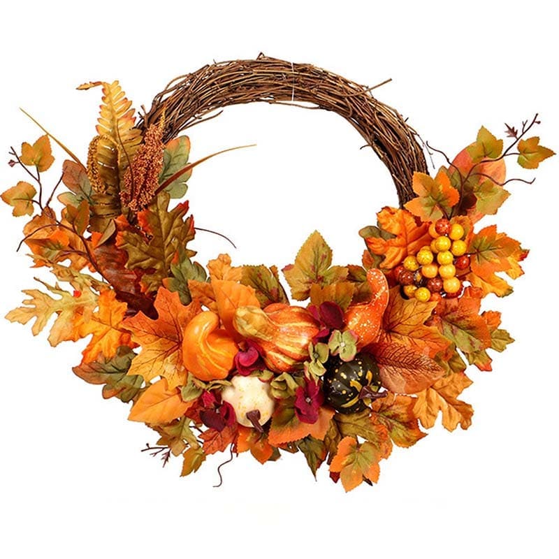 Couronne Citrouilles Automne