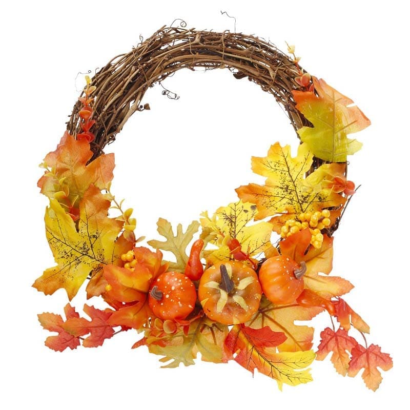 Couronne Citrouilles Automne