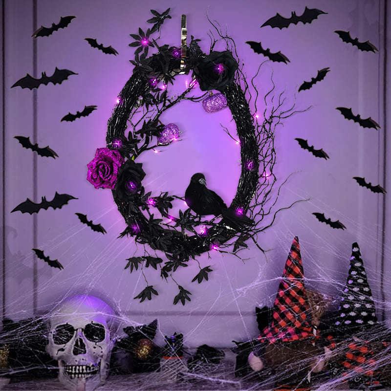 Couronne Halloween Effrayante