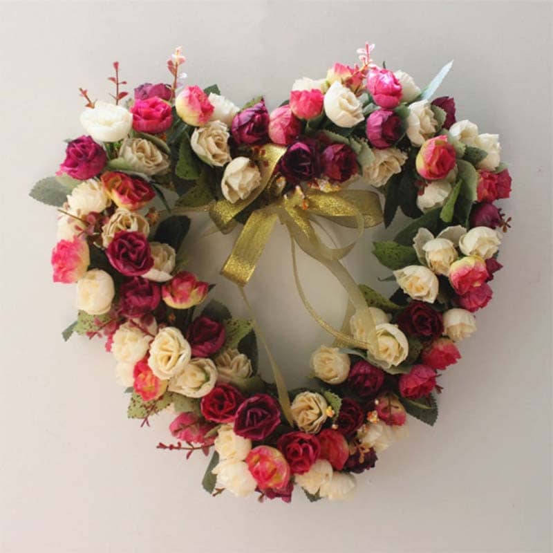 Couronne de Fleurs Rose