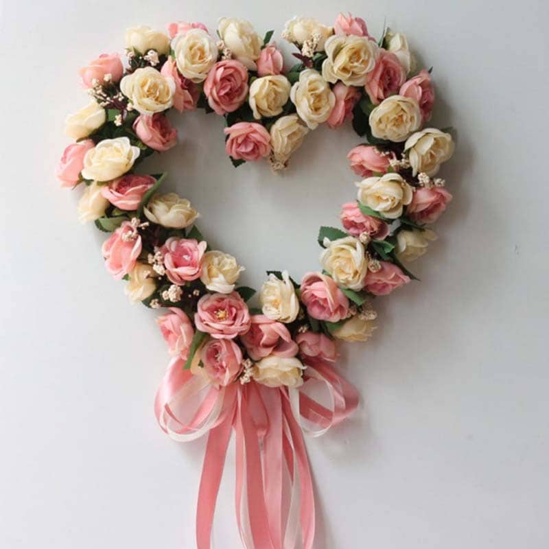 Couronne de Fleurs Rose