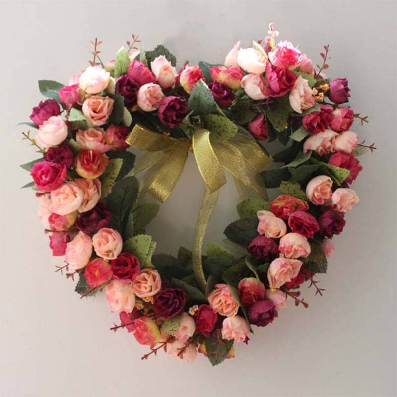 Couronne de Fleurs Rose
