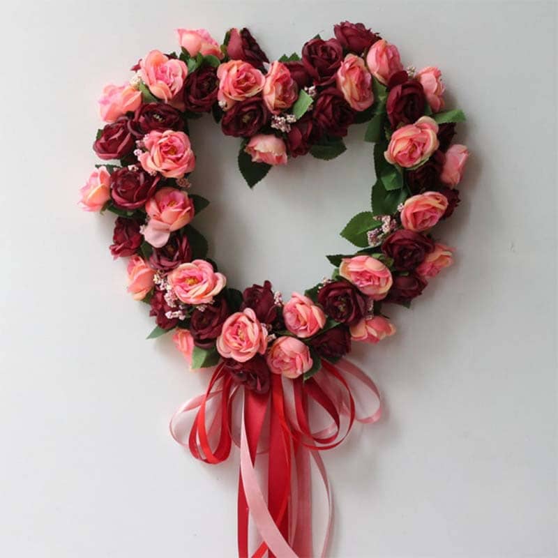 Couronne de Fleurs Rose