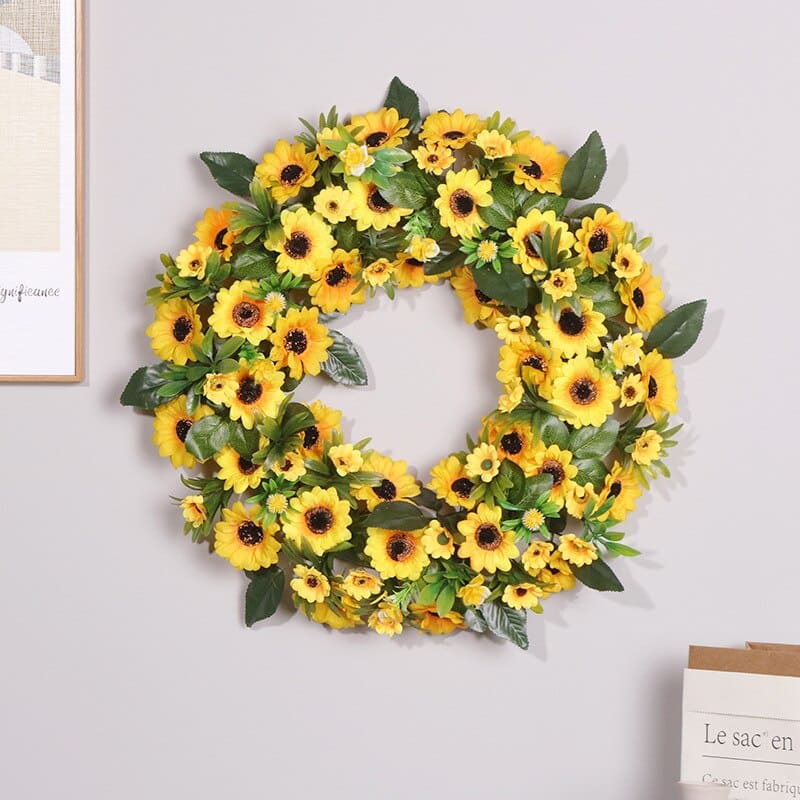 Couronne de Fleurs Tournesol