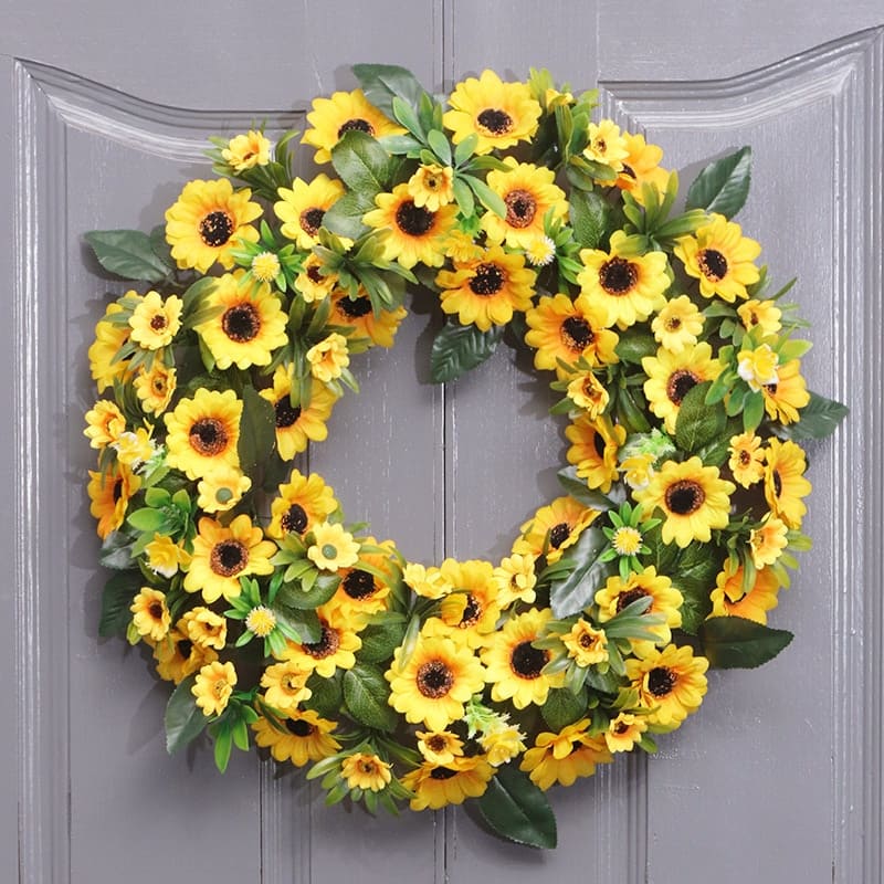 Couronne de Fleurs Tournesol
