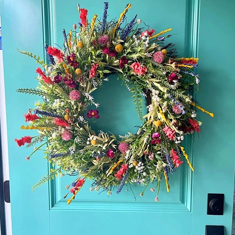 Couronnes de Fleurs Séchées