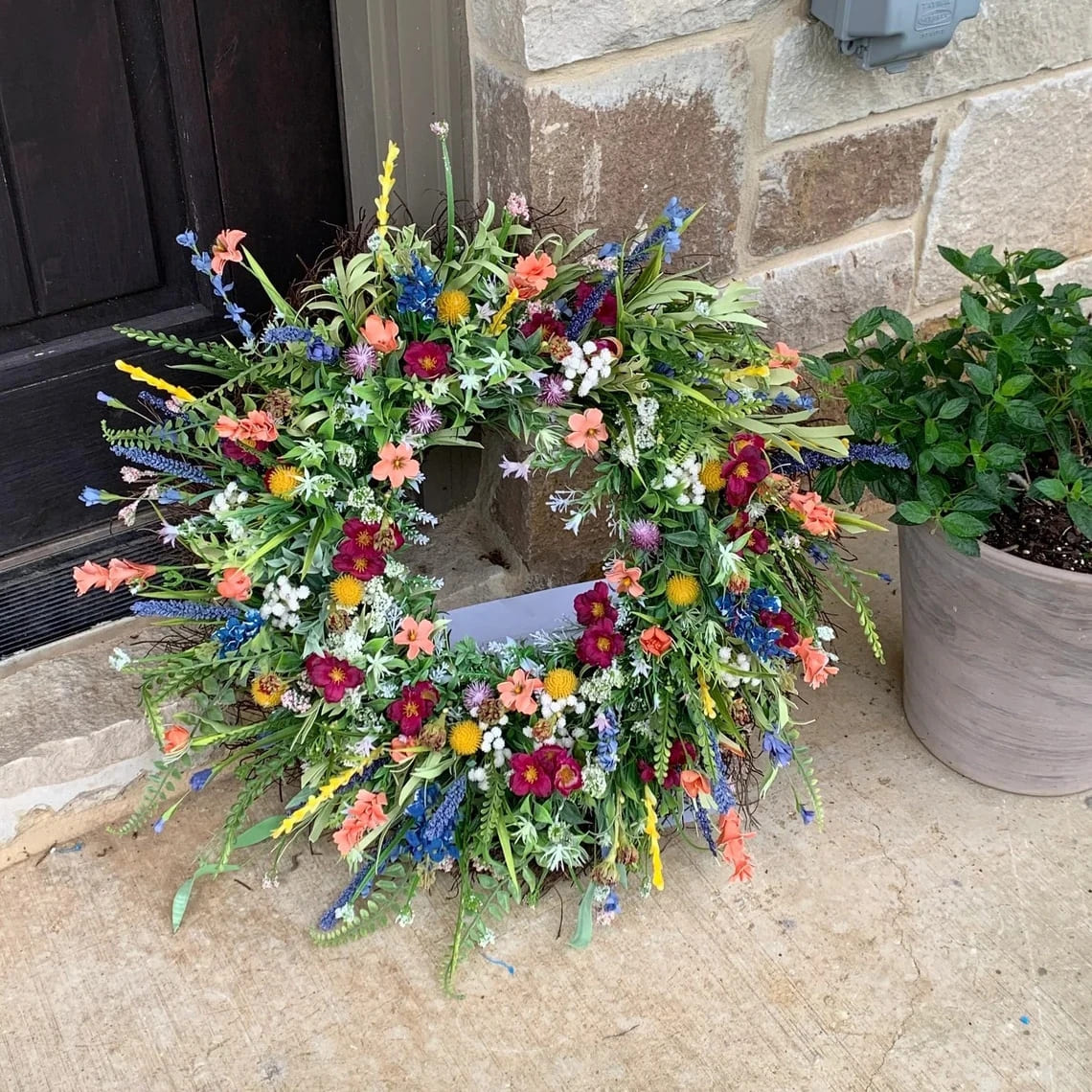 Couronnes de Fleurs Séchées