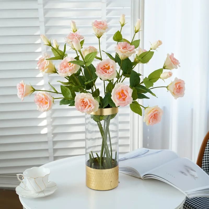 Eustoma Lisianthus: Bouquet de Fleurs Fraîches