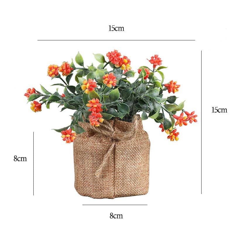 Fausse Fleur en Pot