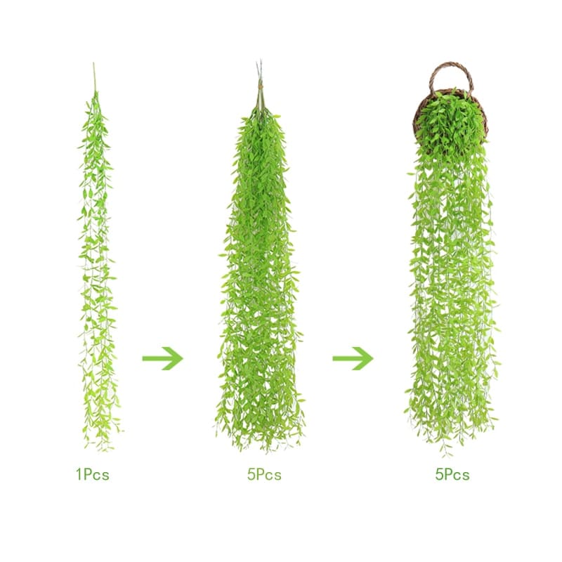 Grande Plante Artificielle Tombante Style Cascade