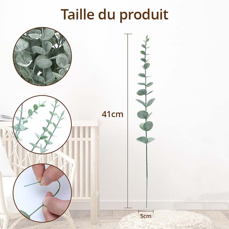 Feuille d'Eucalyptus Artificielle