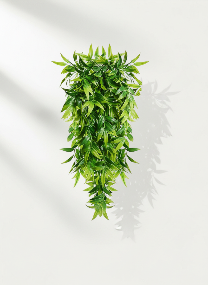 Feuilles de Bambou Artificielles Tombantes 80cm