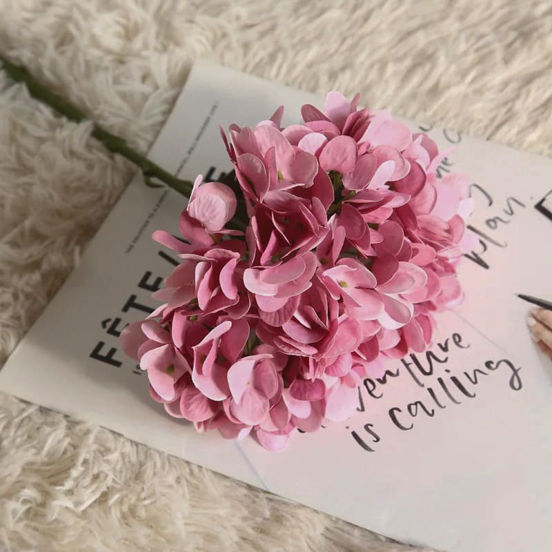 Fleur Artificielle Hortensia Blanc