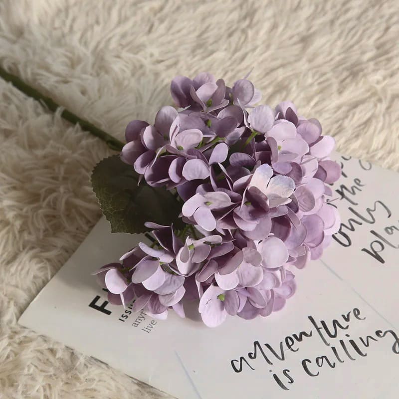 Fleur Artificielle Hortensia Blanc