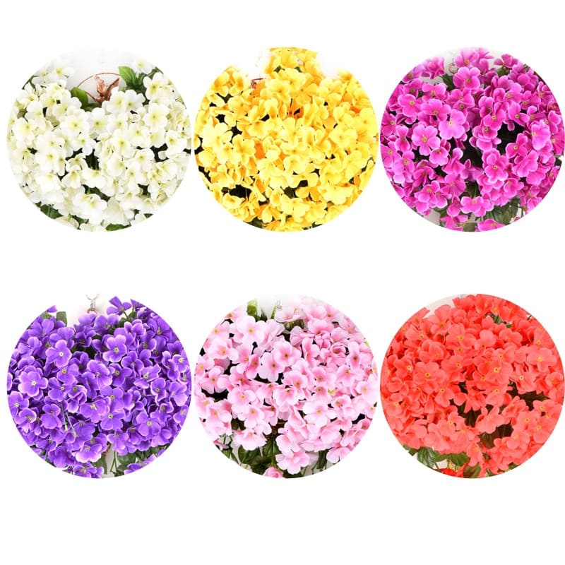 Fleurs Artificielles Suspendues
