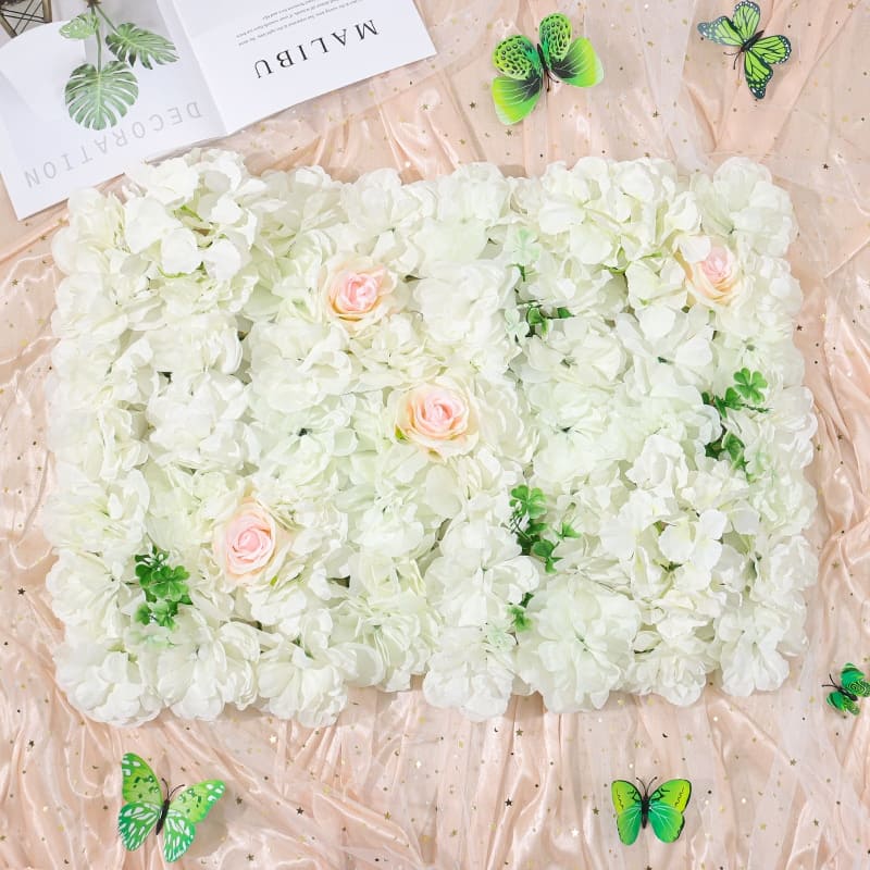 Mur de Fleurs en Soie
