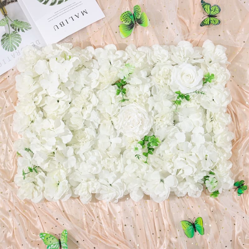 Mur de Fleurs en Soie