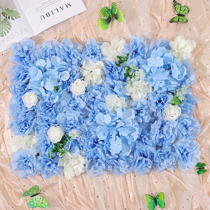 Mur de Fleurs en Soie