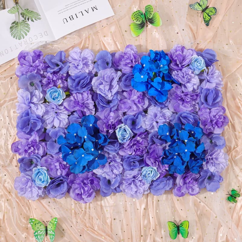Mur de Fleurs en Soie