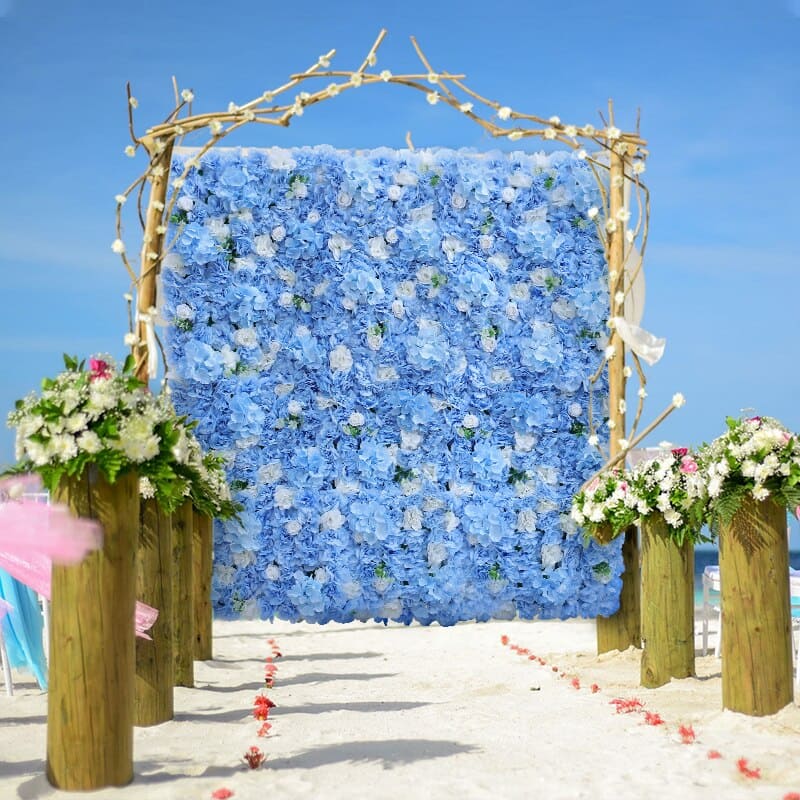 Mur de Fleurs en Soie