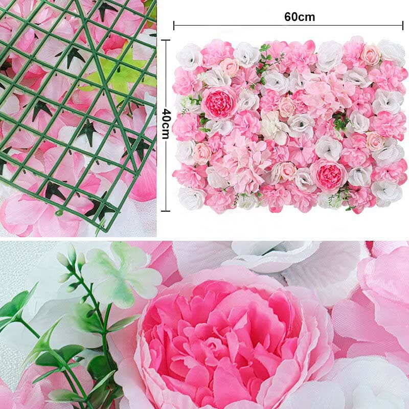 Mur de Fleurs en Soie