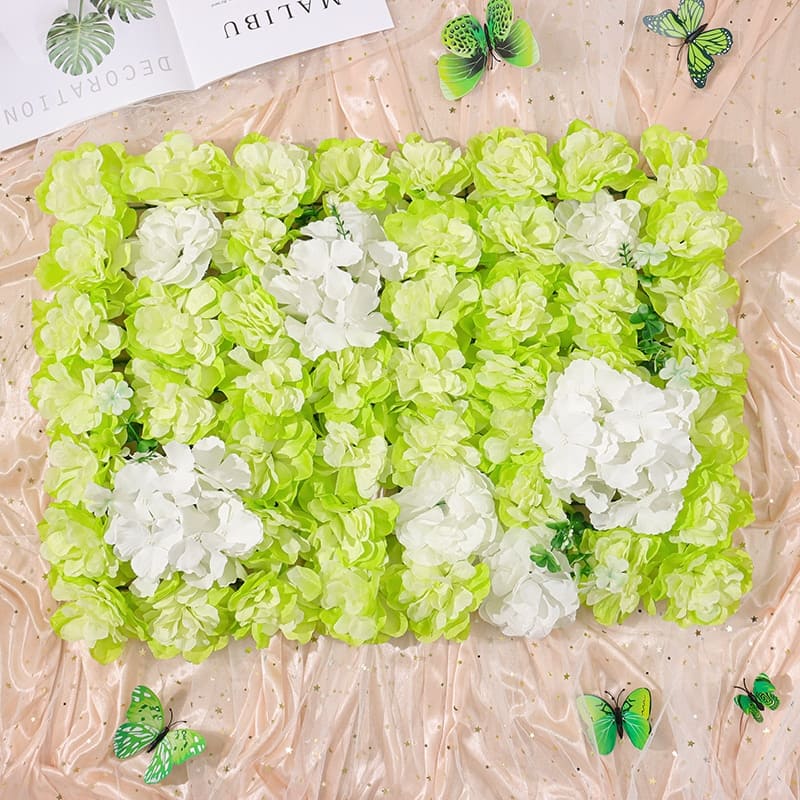 Mur de Fleurs en Soie