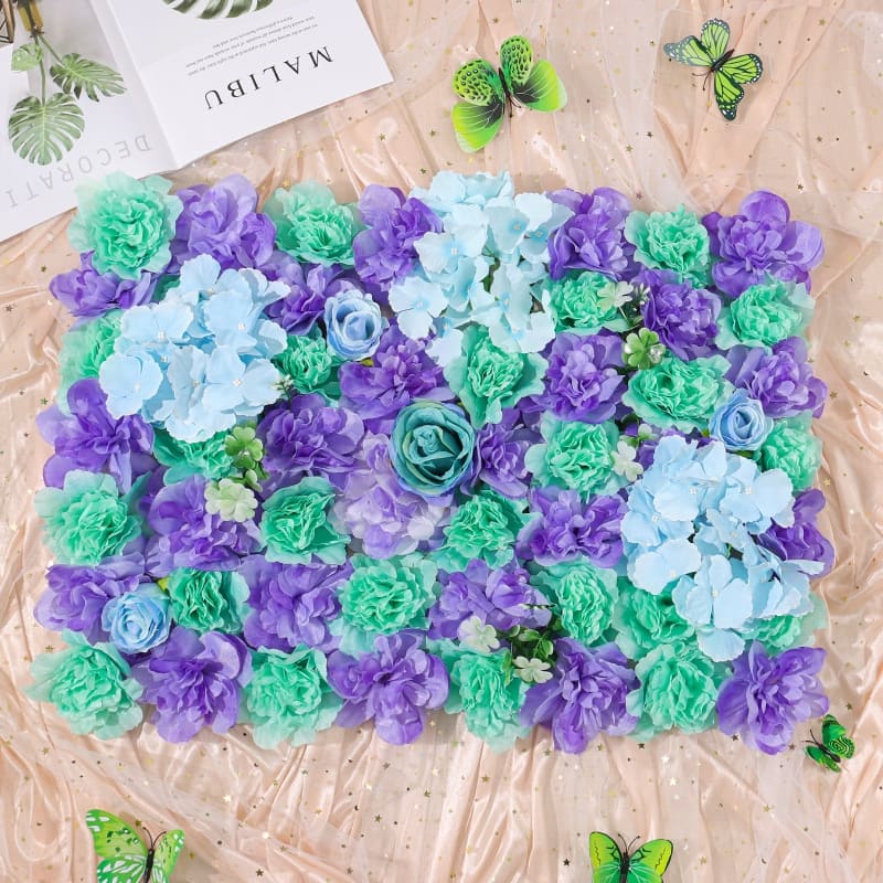 Mur de Fleurs en Soie