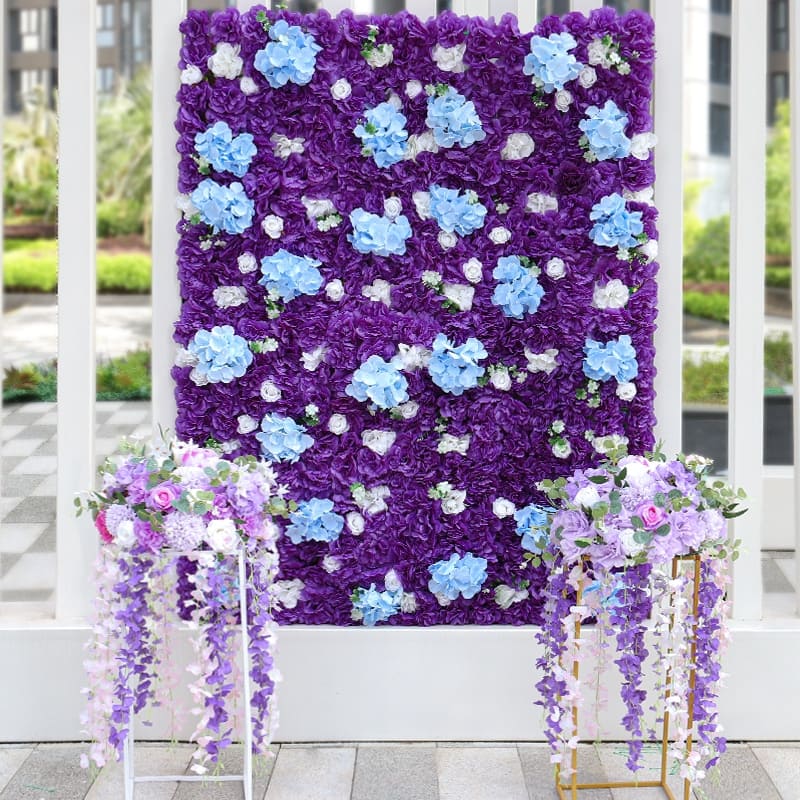 Mur de Fleurs en Soie