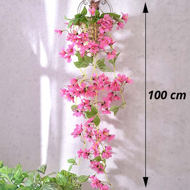 Fleurs de jasmin artificielles suspendues