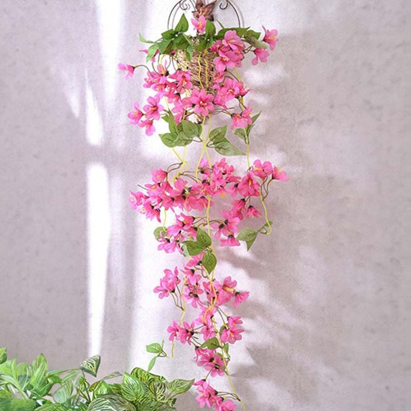 Fleurs de jasmin artificielles suspendues