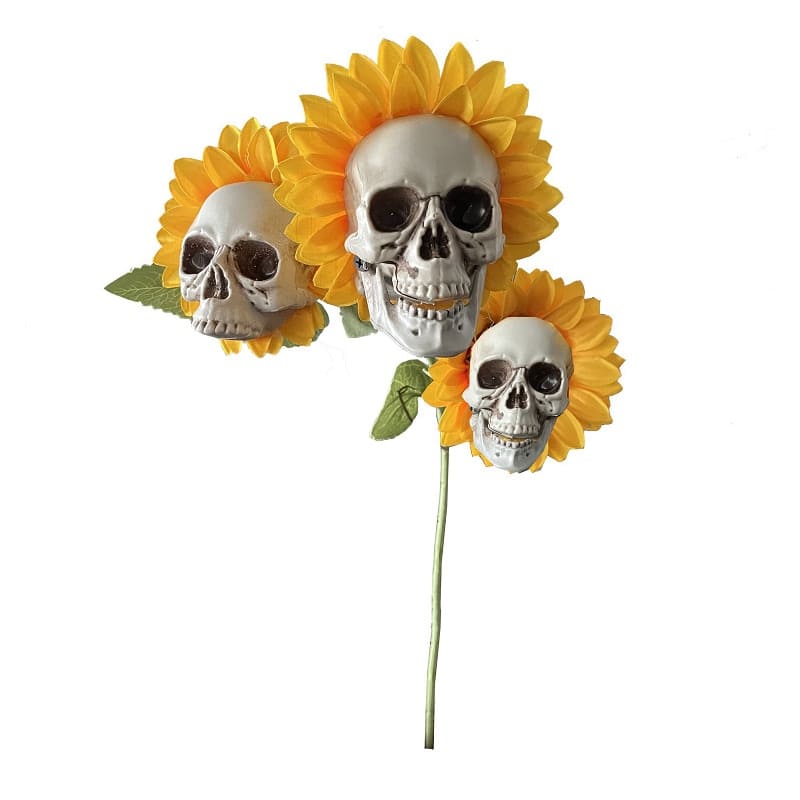 Bouquet de Tournesols Effrayant