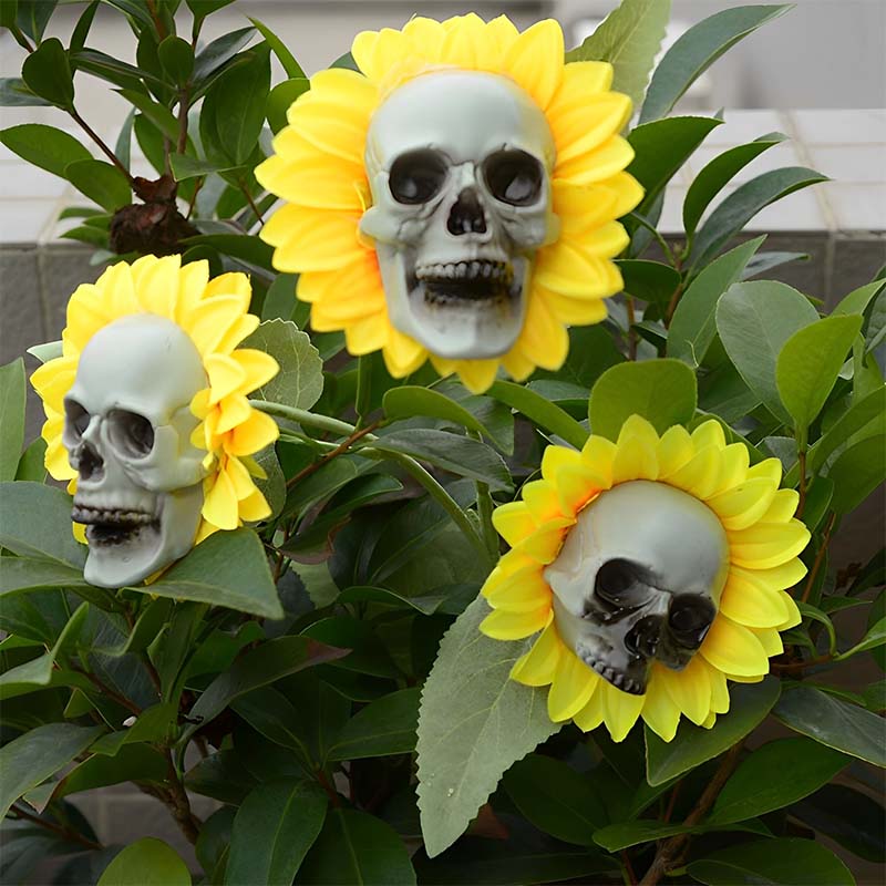 Bouquet de Tournesols Effrayant