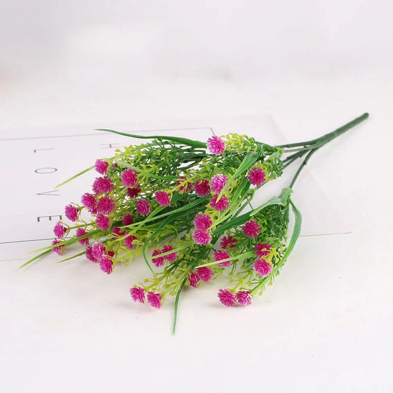 Fleurs synthétiques pour décoration intérieure