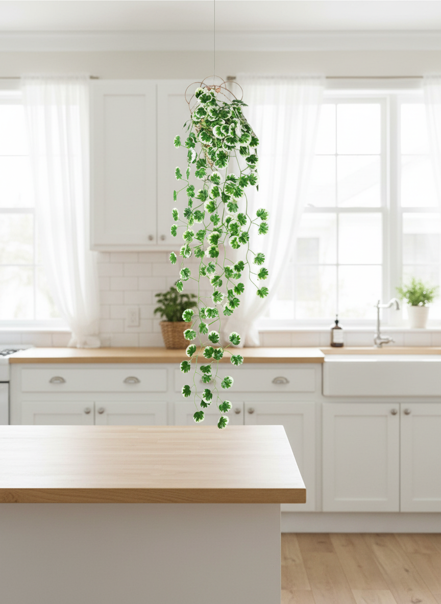 Grand Lierre Artificiel Tombant avec pot 90cm