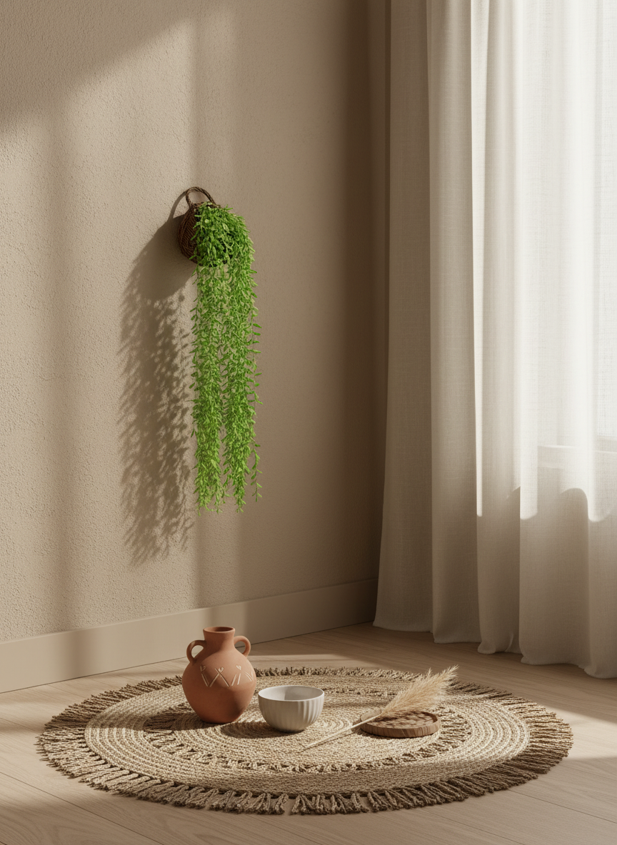 Grande Plante Artificielle Tombante Style Cascade