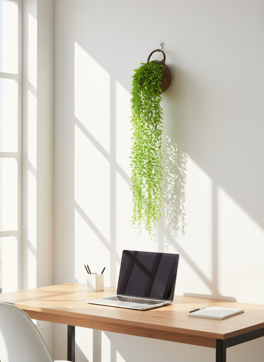 Grande Plante Artificielle Tombante Style Cascade