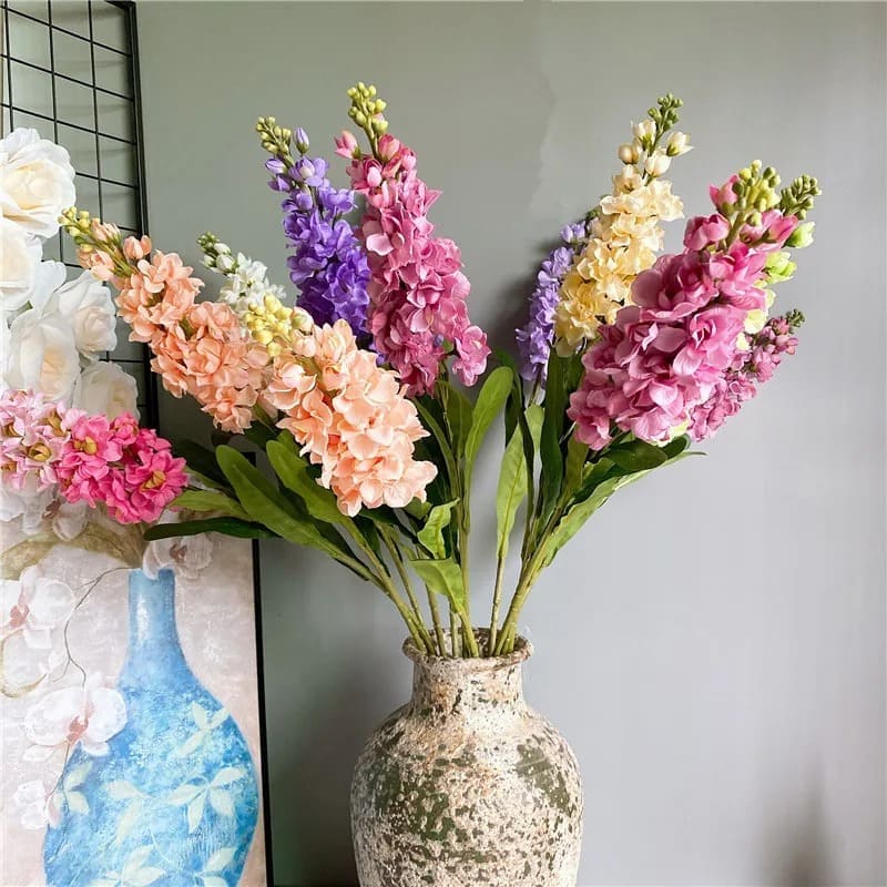 Jacinthe Artificielle Blanc Pur
