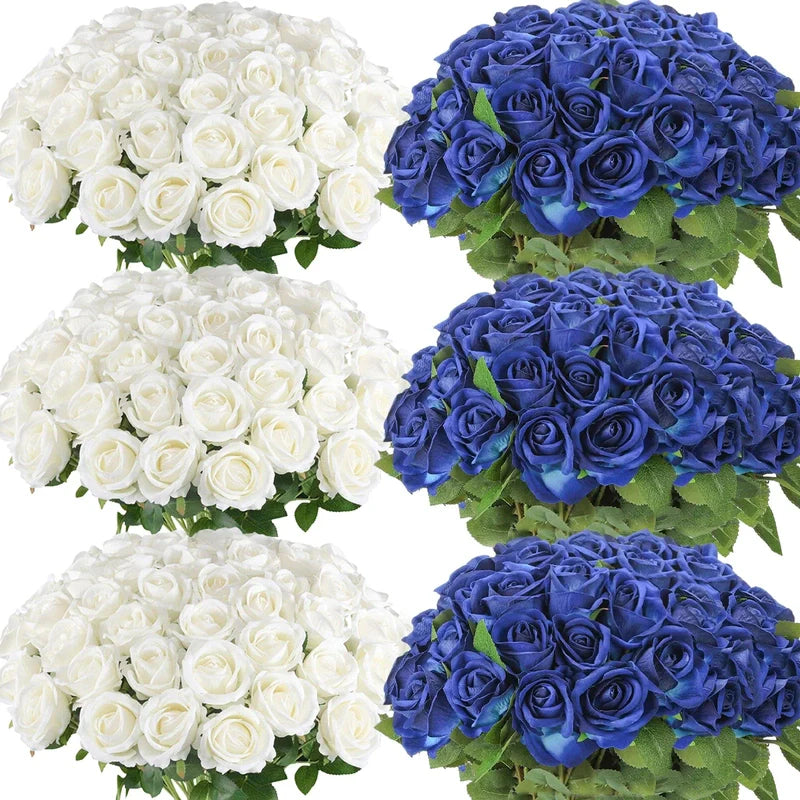 Mélange Roses Artificielles - Décoration florale de qualité