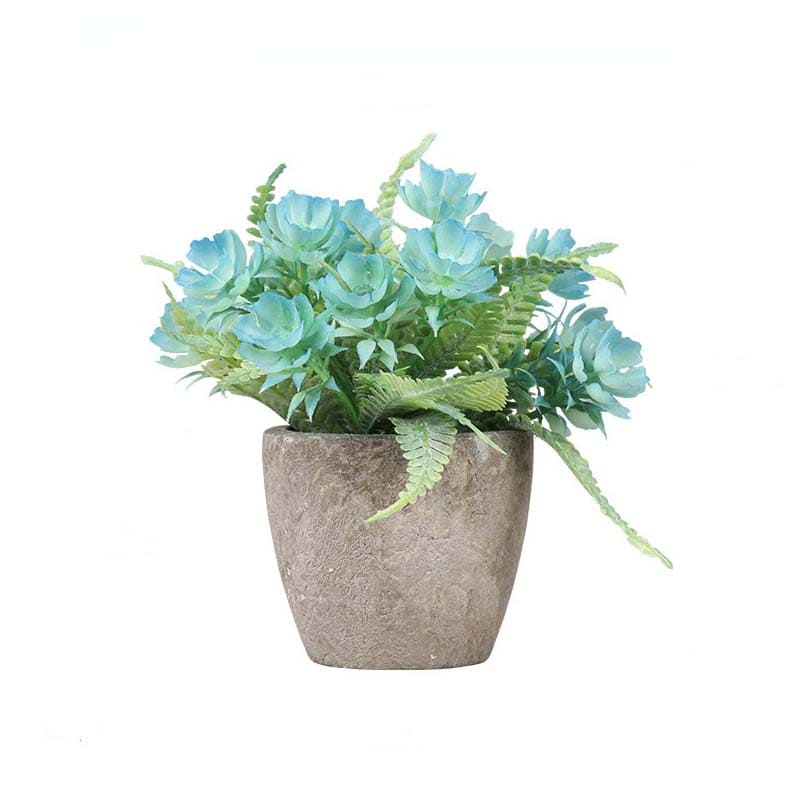 Mini Bouquet de Fleurs Artificielles en Soie