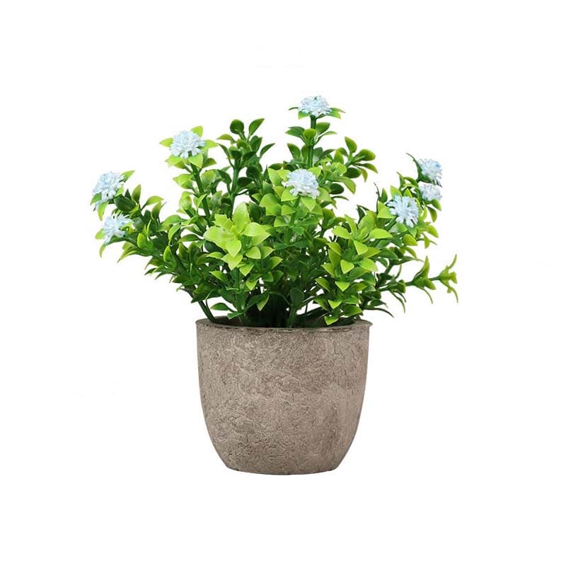 Mini Bouquet de Fleurs Artificielles en Soie