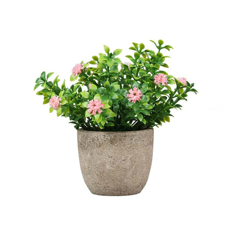 Mini Bouquet de Fleurs Artificielles en Soie