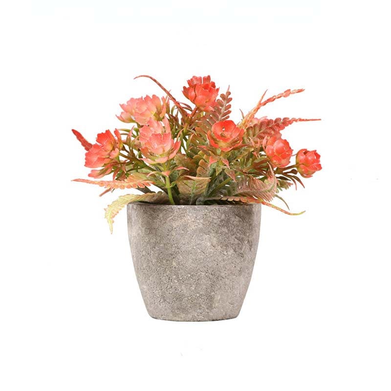 Mini Bouquet de Fleurs Artificielles en Soie