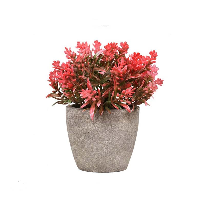 Mini Bouquet de Fleurs Artificielles en Soie