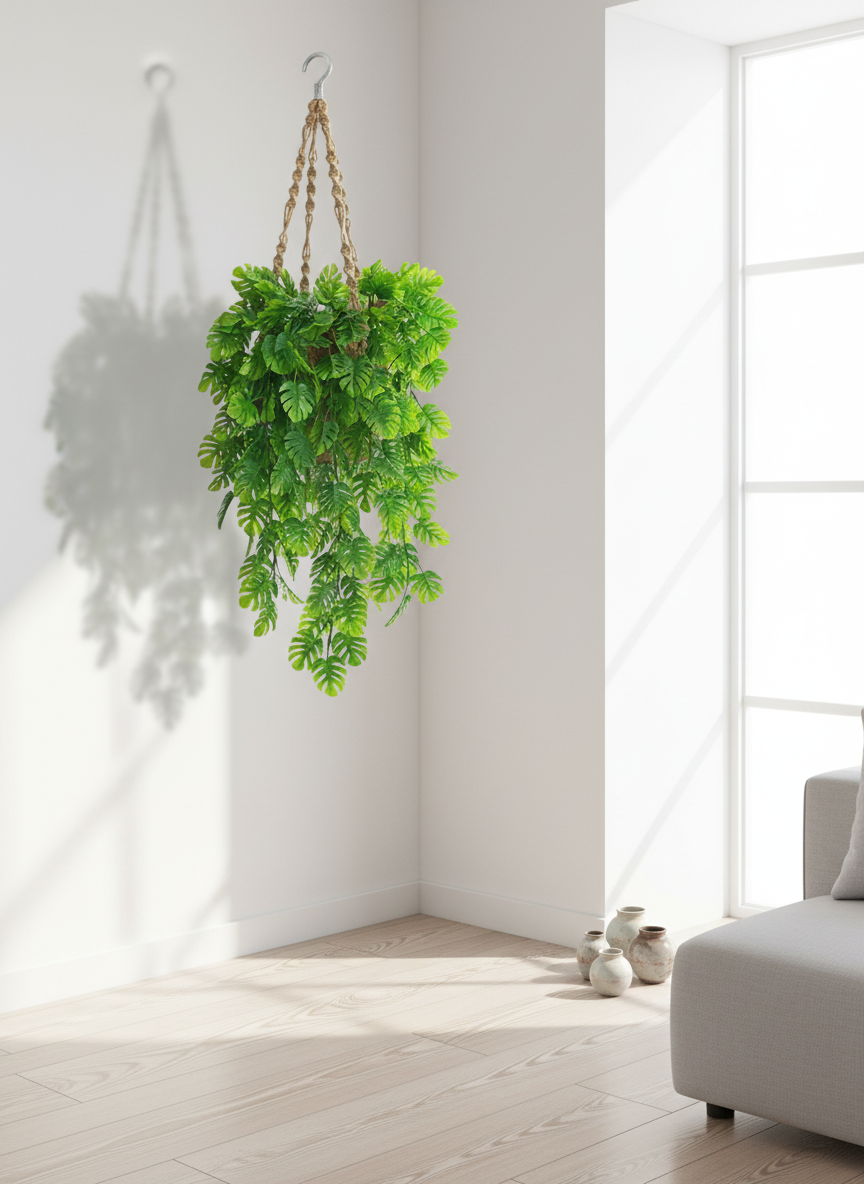 Monstera Artificielle Tombante 77cm