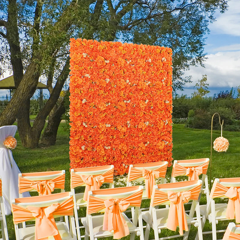 Décoration Murale Fleurs Artificielles Mariage