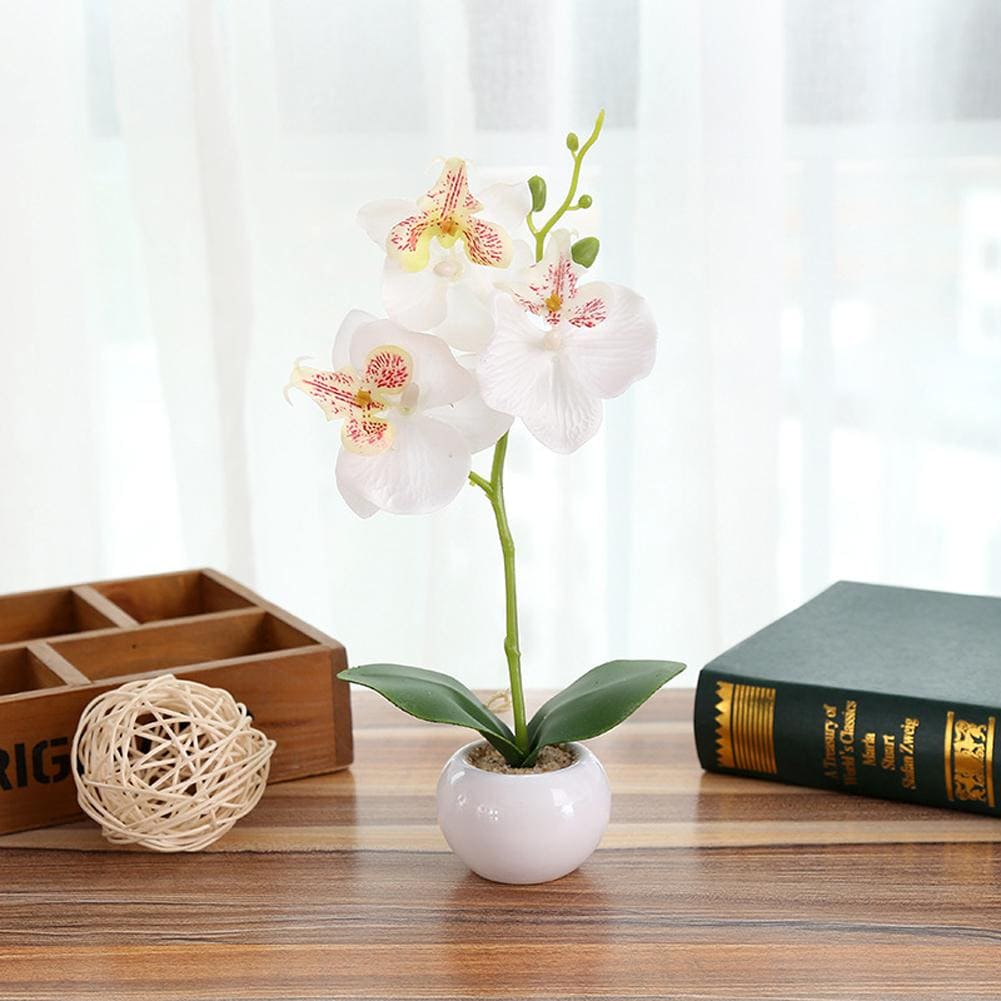 Orchidée Artificielle en Pot