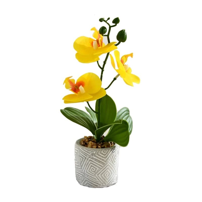 Orchidée Artificielle en Pot